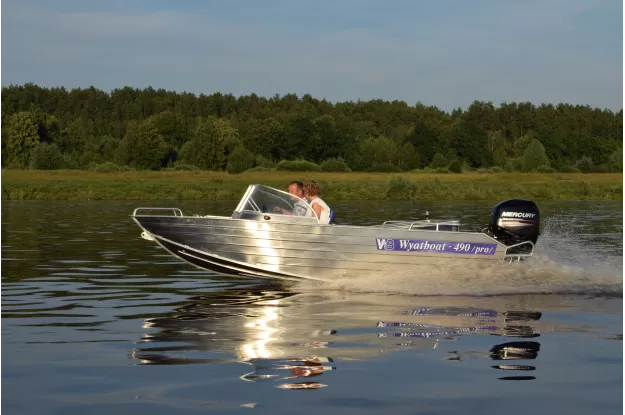 19 - Wyatboat-490 Pro водомет 