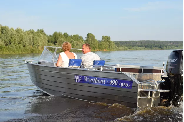20 - Wyatboat-490 Pro водомет 